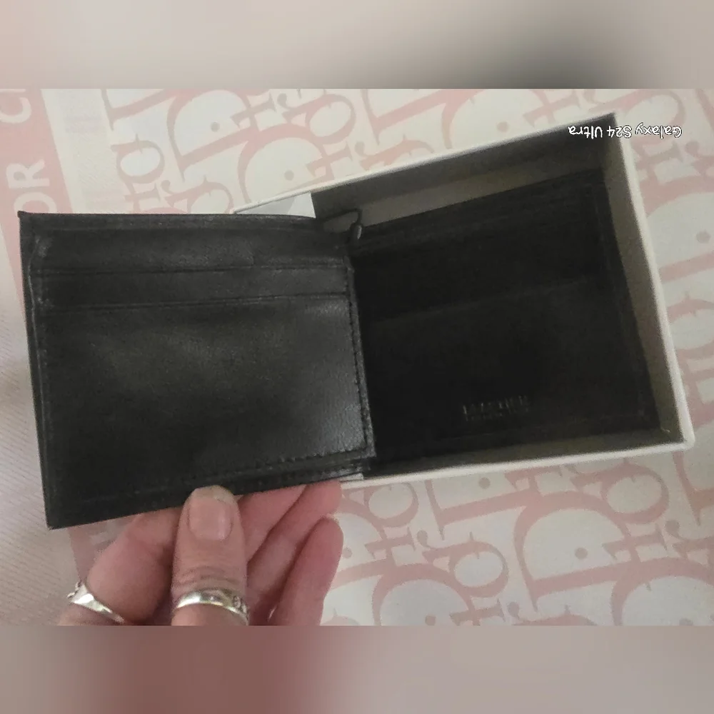 Kenneth Cole Reaction Blk Wallet NIB